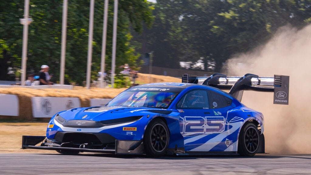 Fords extrema elbygge Super Mustang Mach-E, som ursprungligen utvecklades för legendariska Pikes Peak.