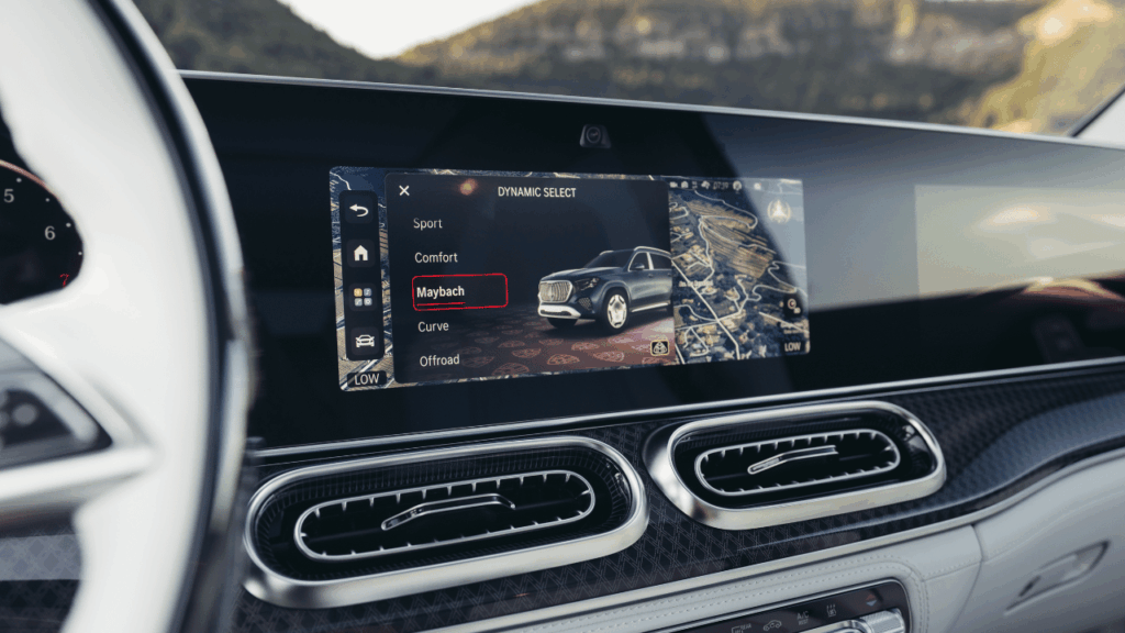 Fräsch luft var 90:e sekund: Det nya elektriska luftfiltret renar hela kupéluften kontinuerligt under färden. Foto: Mercedes-Maybach