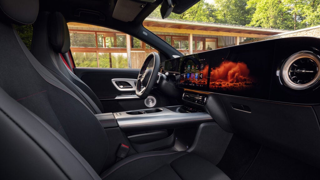 Interiörbild Mercedes-Benz GLA.