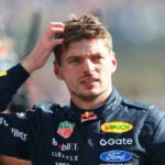 Max Verstappen kliar huvudet. Storbritanniens GP.