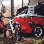 Volkswagens nya elcykel är mer än bara trampor och batteri. Med teknik lånad från bilvärlden ska den revolutionera säkerheten för cyklister. Foto: Volkswagen/n+