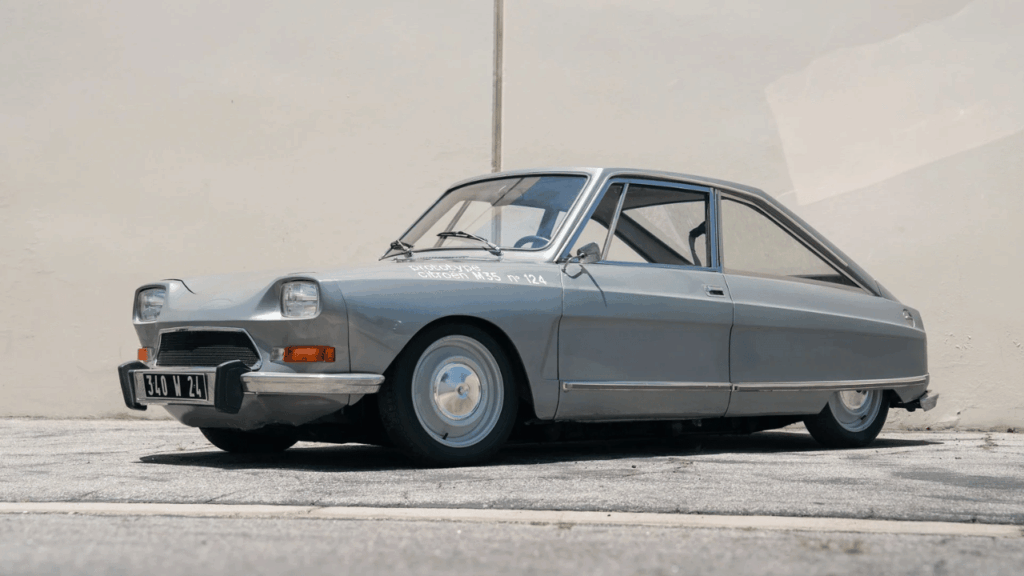Ett av få kvarvarande exemplar av Wankel-Citroënen. Chassinummer 124 är redo för en ny ägare hos Broad Arrow Auctions. Foto: Broad Arrow Auctions
