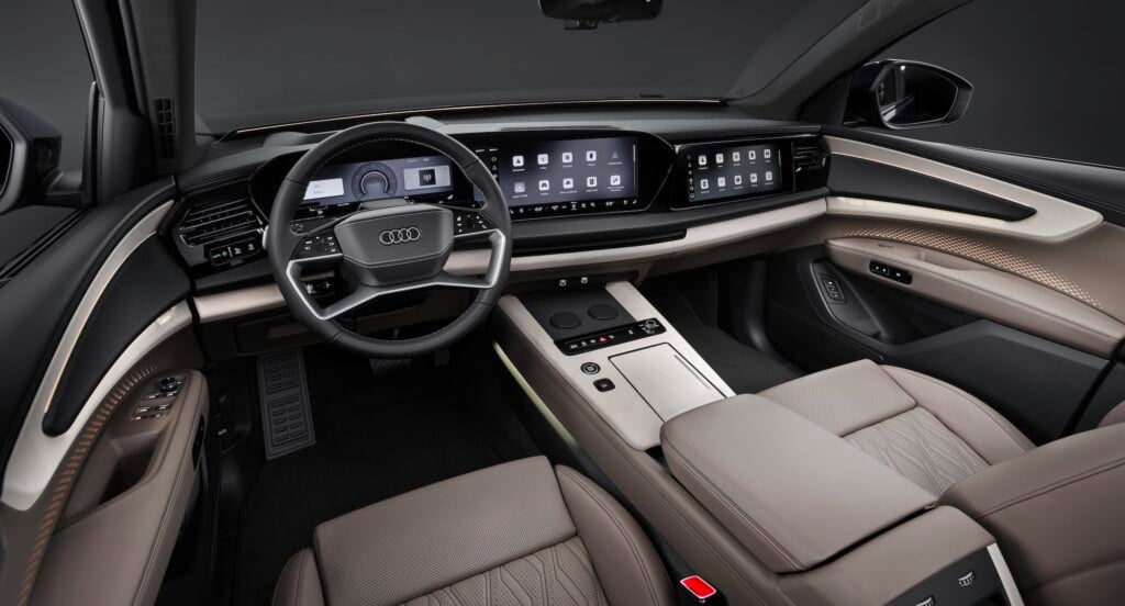 Audi Q9 förarmiljö