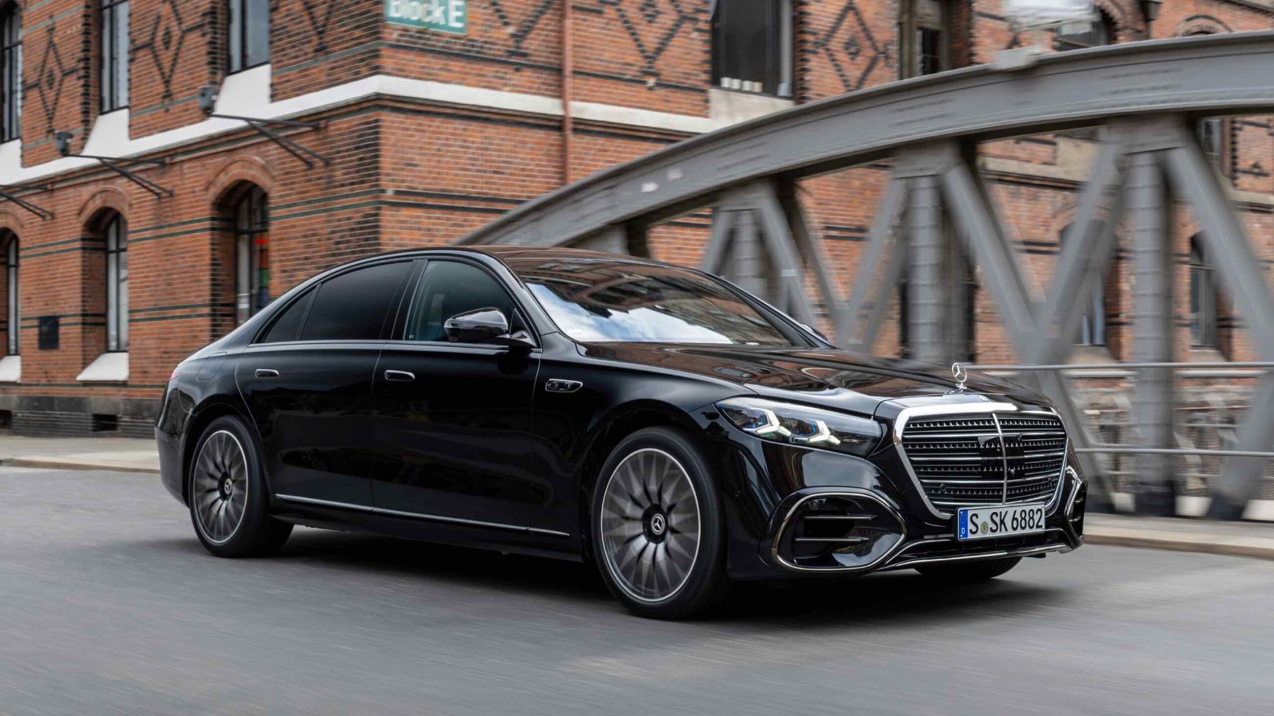 Provkörning Mercedes S-klass