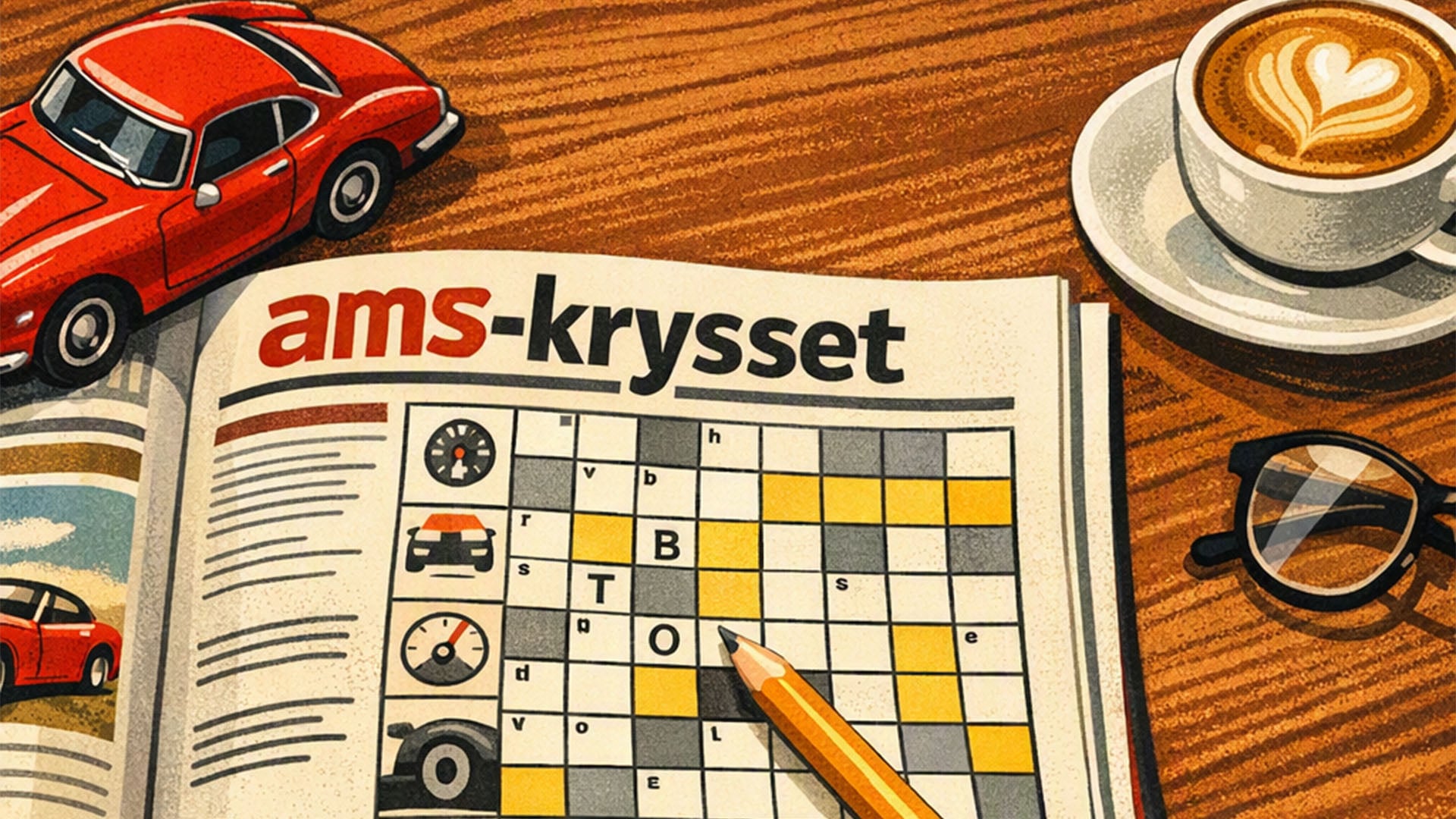 Illustration till ams-krysset.