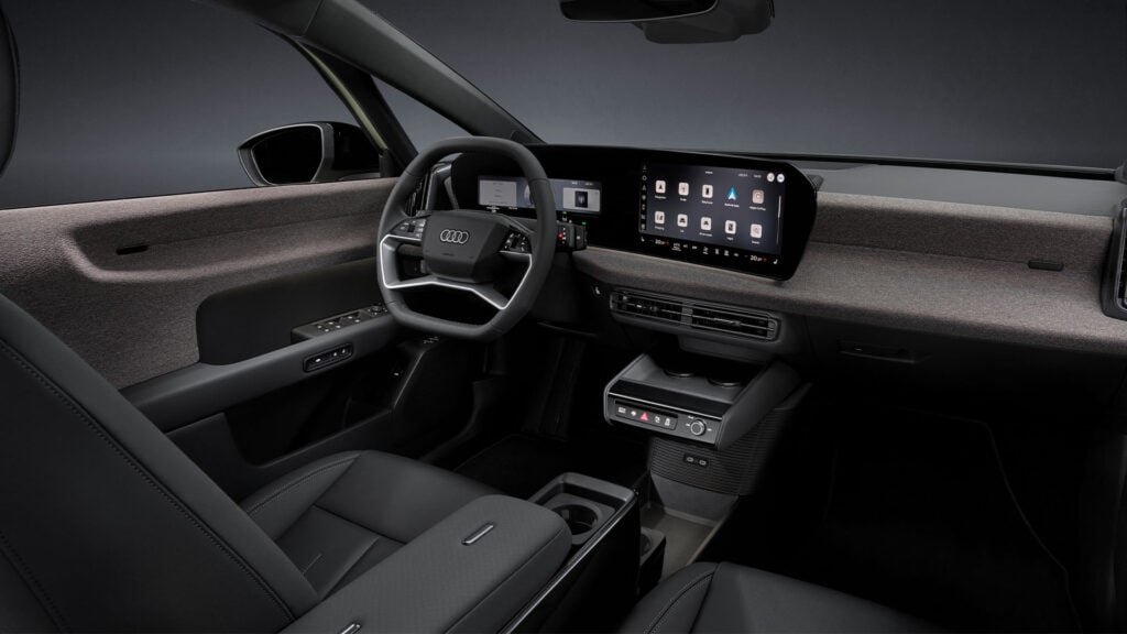 Interiör till Audi A2 e-tron.