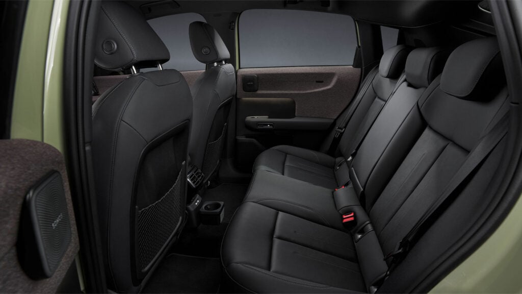 Baksäte Audi A2 e-tron.