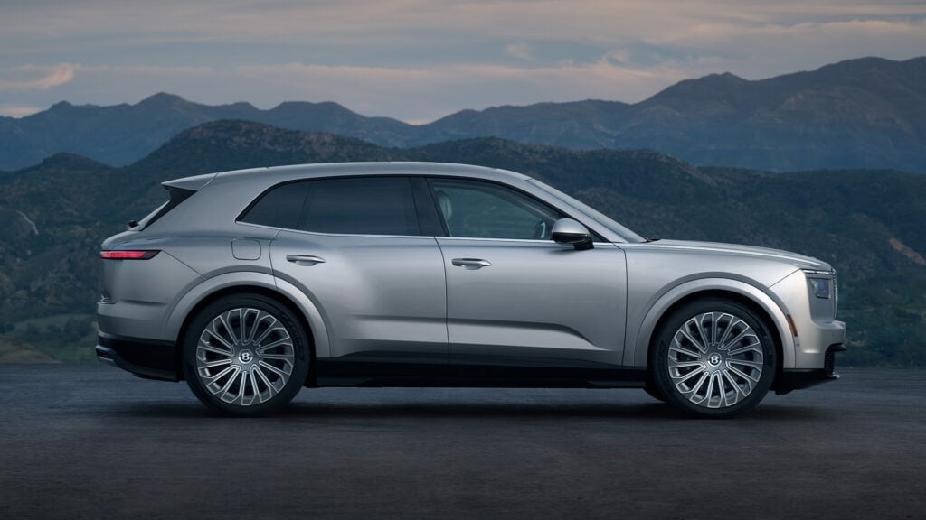 Bentley Torcal I silver I profil.