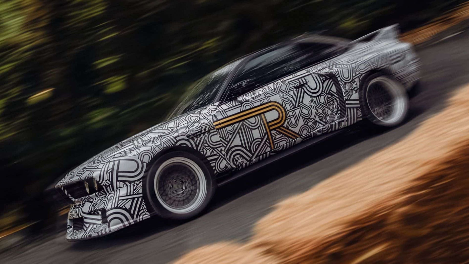 Riverti Automobili BMW M2-rendering i profil.