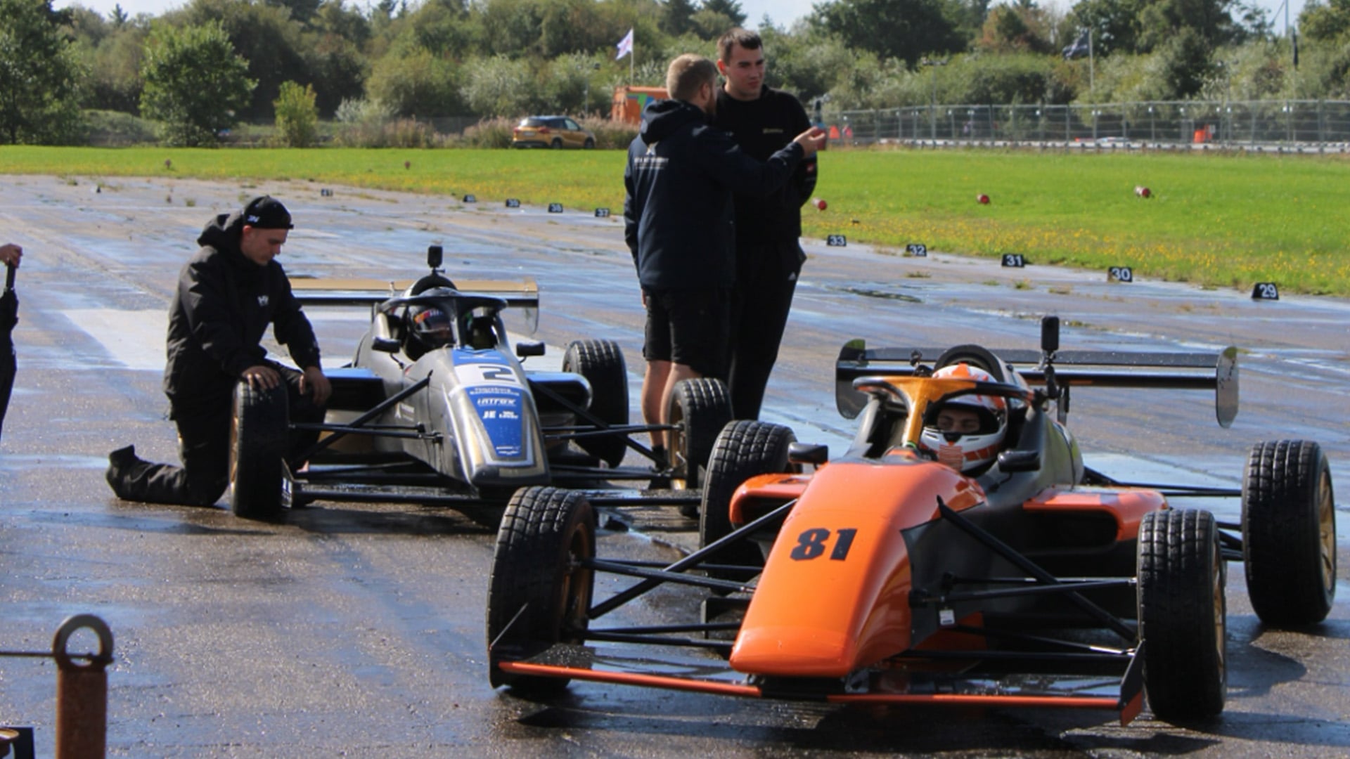 Richard Olson #72 kör Formula Nova på Padborg Park.