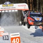 Svenska rallyt 2025, Thierry Neuville hoppar
