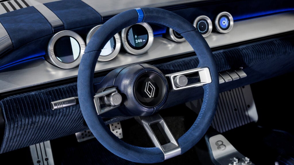 Ratt i Renault 8 Gordini Concept.