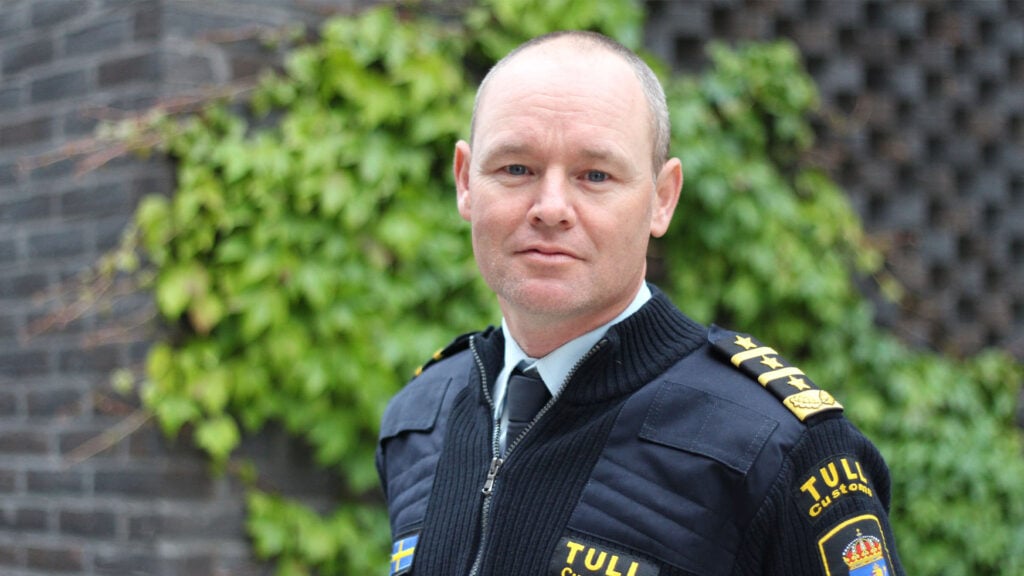 Erik Friberg på Tullverket.