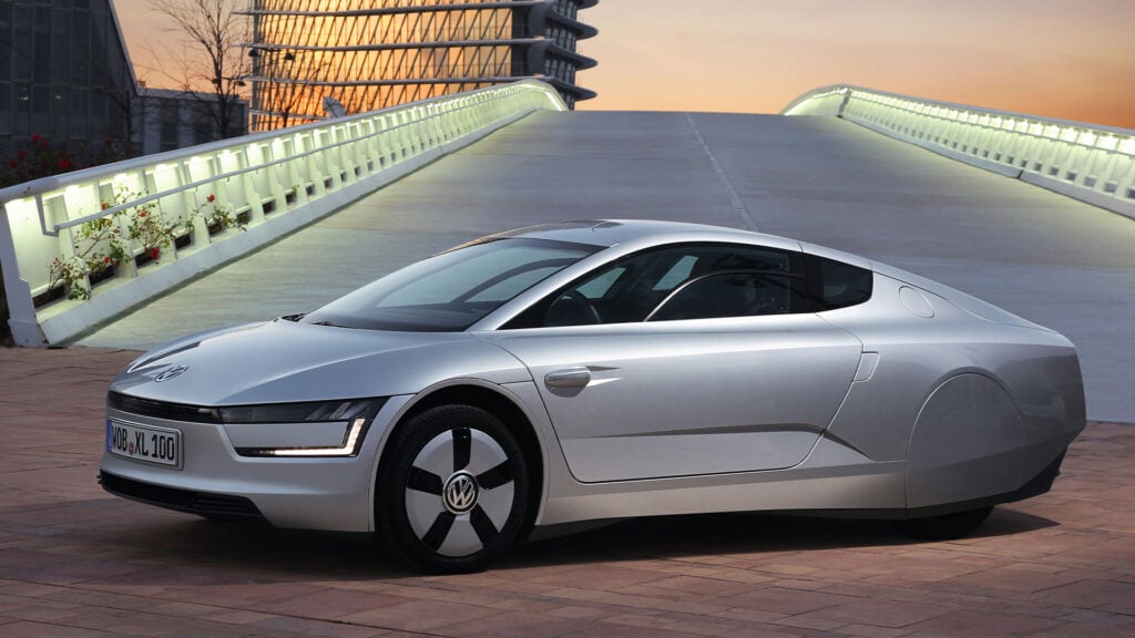 VW XL1 i profil.