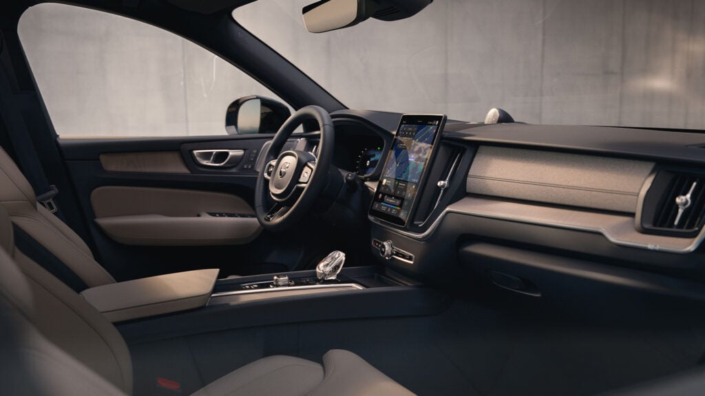 Interiör Volvo EX60.