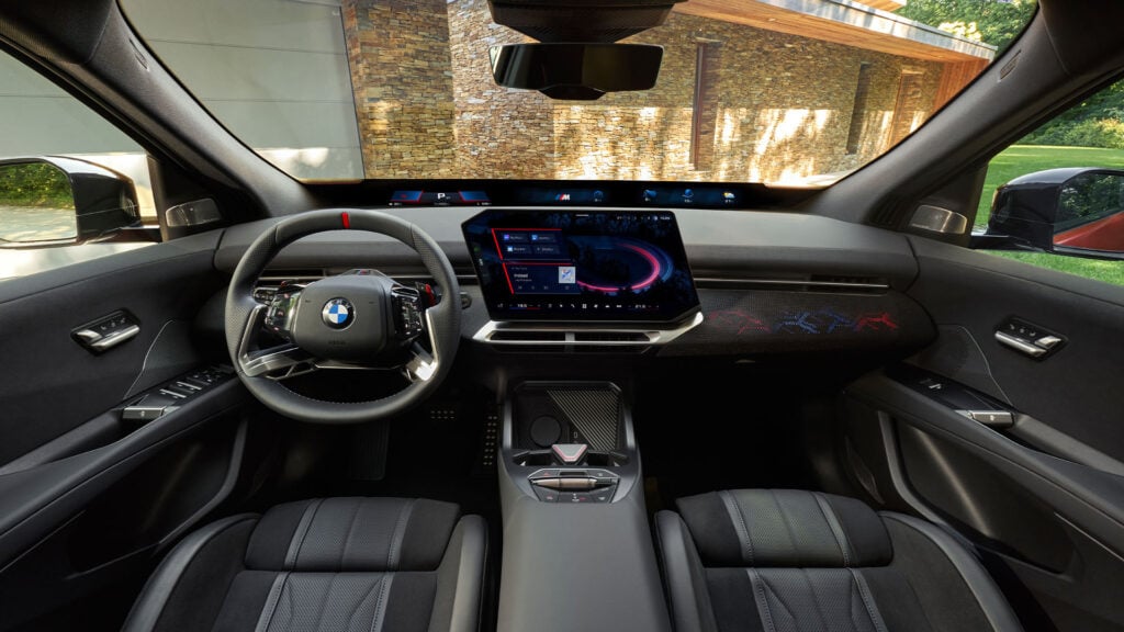 Interiör BMW iX4 Neue Klasse.