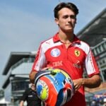 Dino Beganovic, Ferraris test- och reservförare i depån på Monza-banan