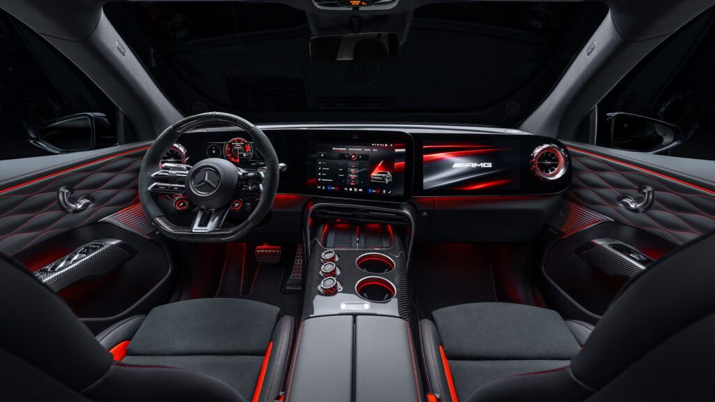 Interiör Mercedes-AMG GT SUV.