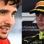 Esteban Ocon och Rafael Camara i montage.