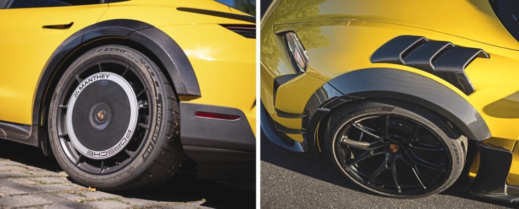 Porsche Taycan Turbo GT, hjulen