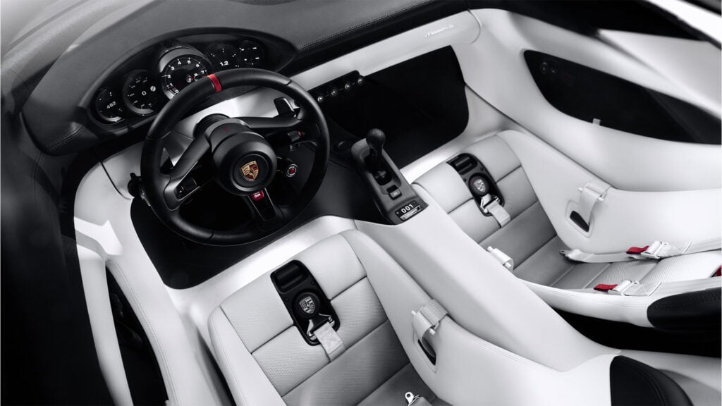Interiör Porsche Mission S.