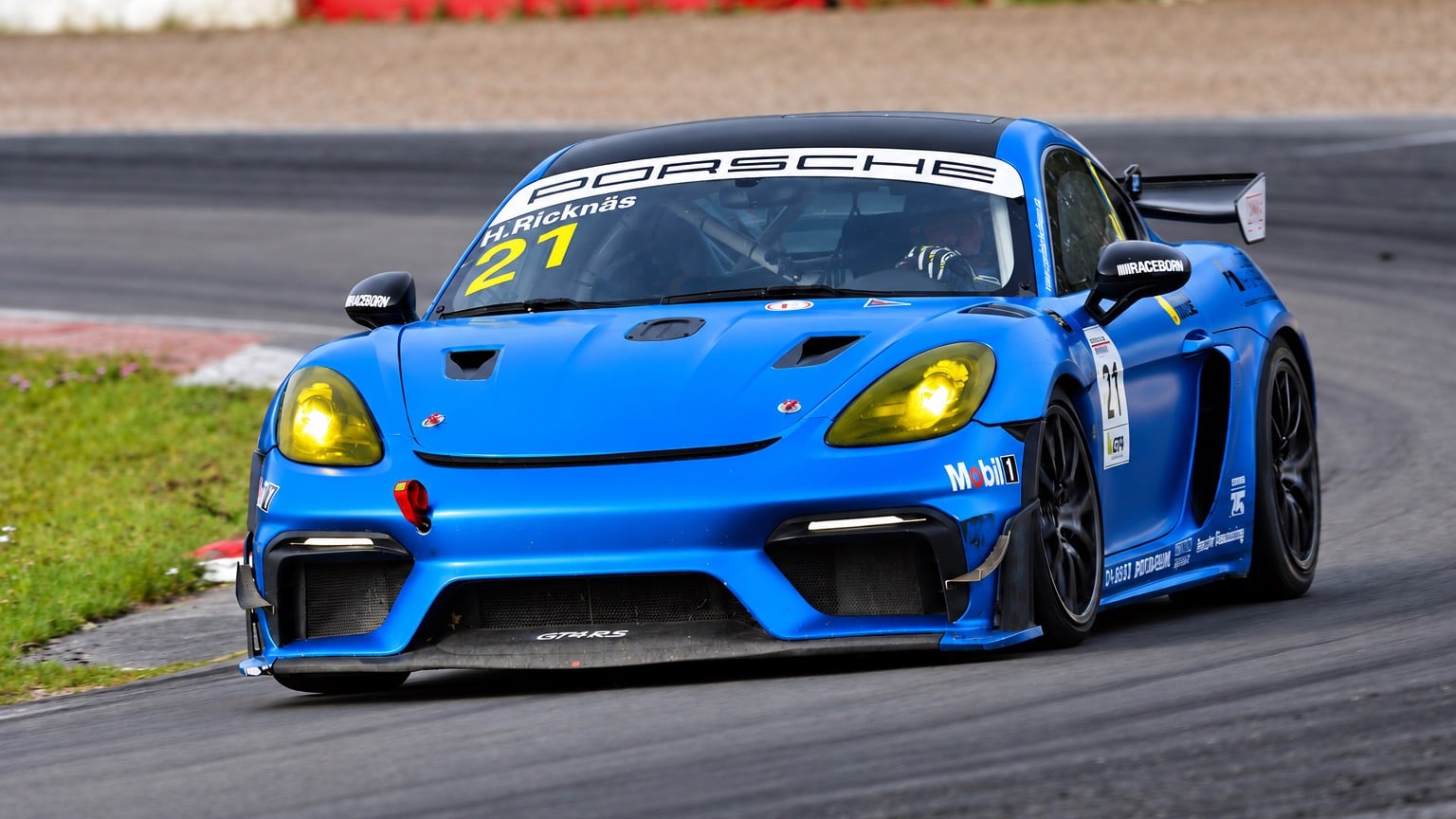 Porsche 718 på racerbana