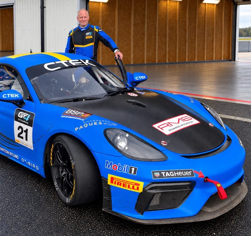 Håkan Ricknäs kör Porsche i STCC GT4 Nordic 2027