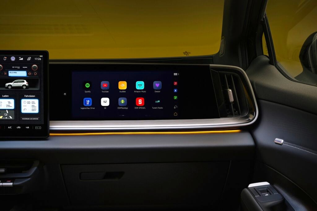 Volkswagen ID.Tiguan - skärm för passageraren.